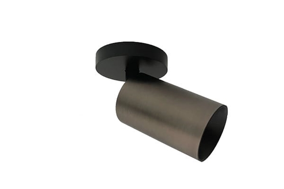 SpotOn Circle1 loftlampe/spot, sort/titanium