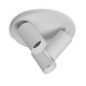 SpotOn Circle3 loftlampe/spot, hvid