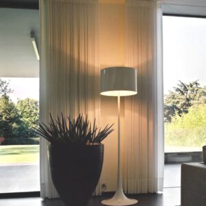 Spun Light F gulvlampe, hvid
