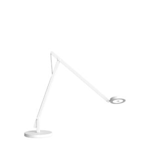 String T1 Bordlampe Mat Hvid/Sølv DTW - Rotaliana