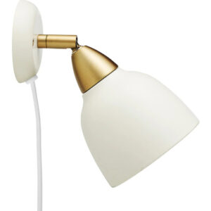 Superliving Urban væglampe, kort, hvid