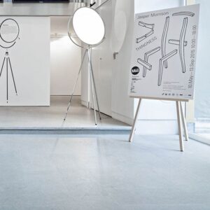 Superloon gulvlampe, krom
