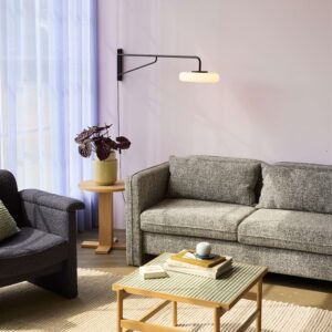 Sway væglampe, sort