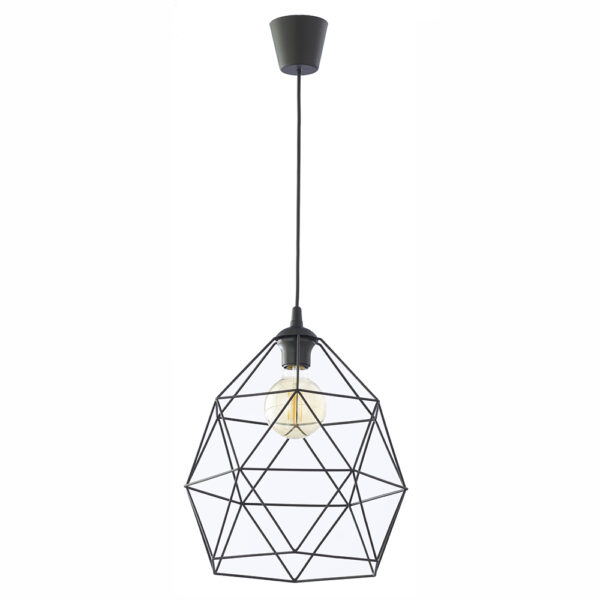 TK Galaxy loftlampe, Stor - sort metal
