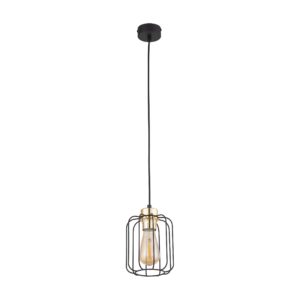 TK Galaxy loftlampe - kobber og sort metal