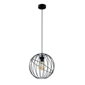 TK Orbita loftlampe - sort metal