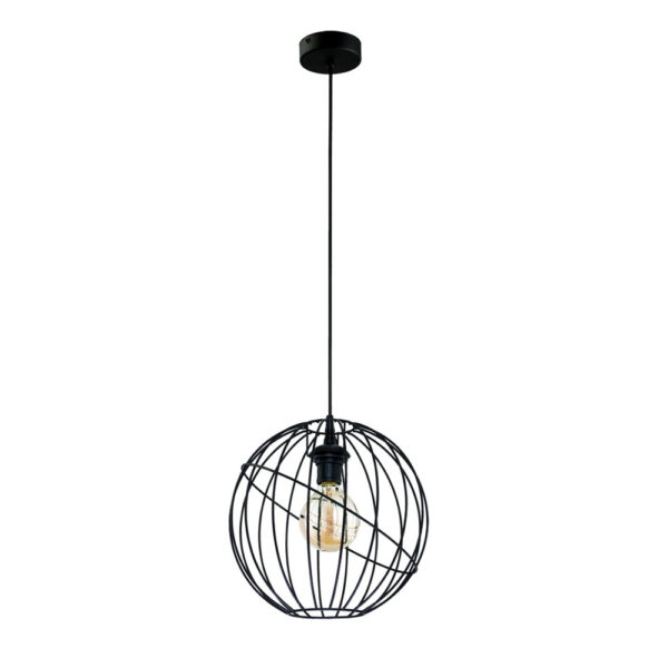 TK Orbita loftlampe - sort metal