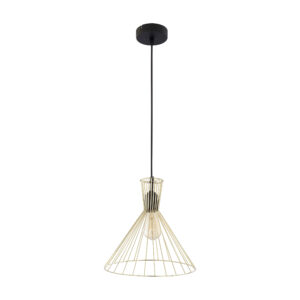 TK Sahara loftlampe - guld metal