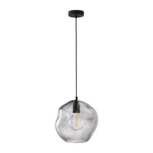 TK Sol loftlampe - grafit glas og sort metal