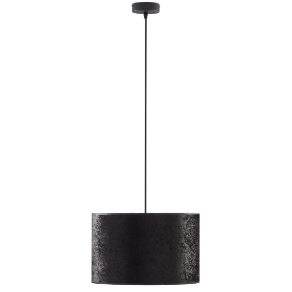 TK Tercino loftlampe 500 - guld og sort stof