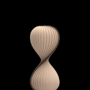 TR10 gulvlampe, birk/natur, 40 x 105 cm