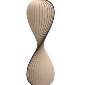 TR10 pendel, birk/natur, 43 x 133 cm.