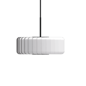 TR36 pendel, PC Nonwoven/hvid, 42 x 15 cm