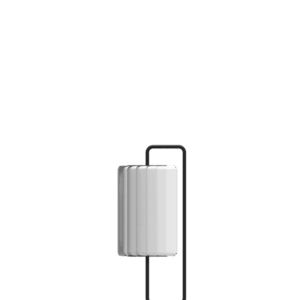 TR37 bordlampe, PC Nonwoven/hvid, 22 x 59 cm