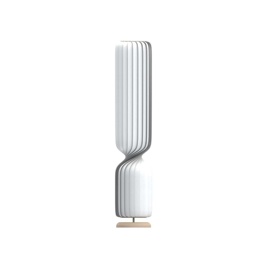 TR41 Gulvlampe Hvid Polykarbonat H: 127 ( papir & plast ) - Tom Rossau