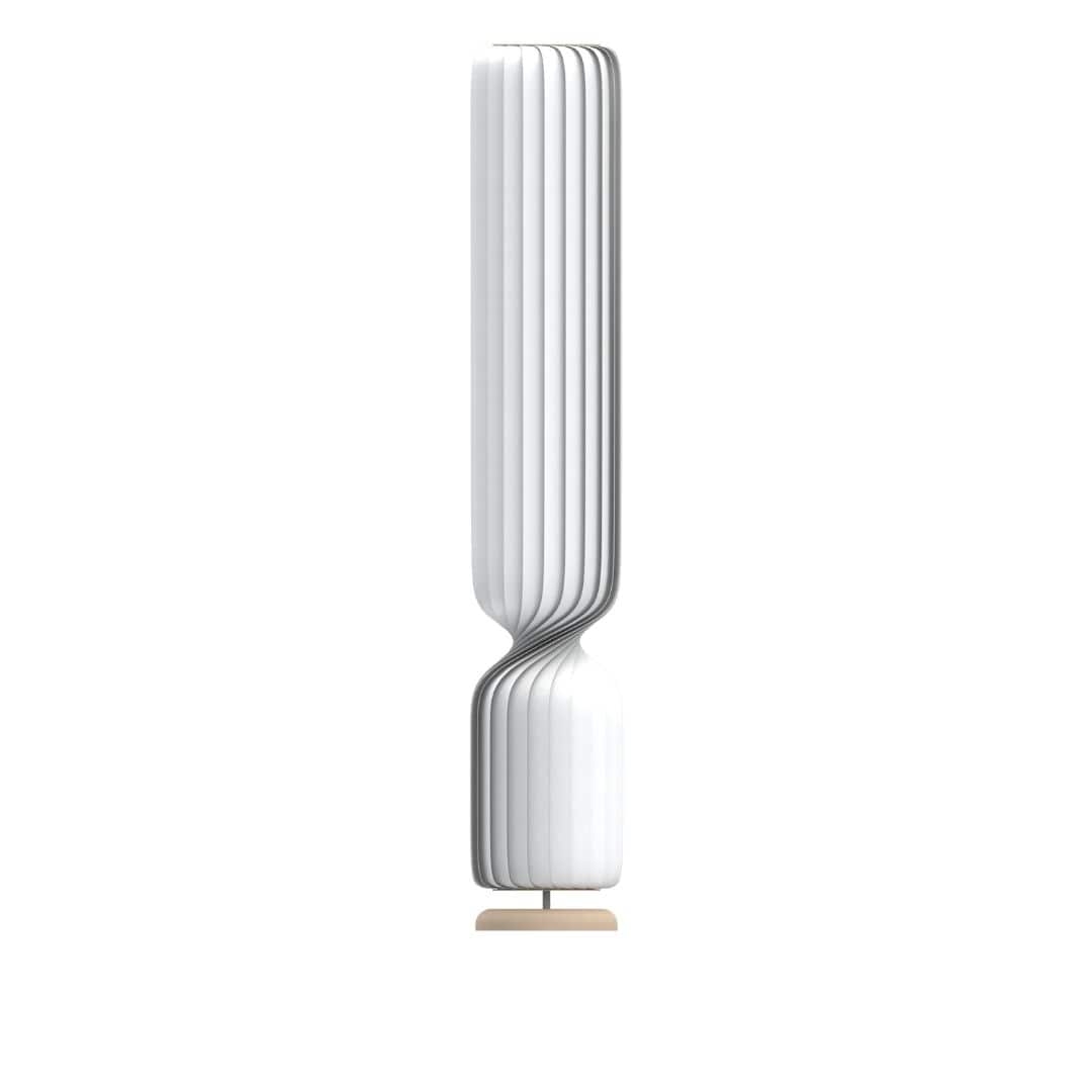 TR41 Gulvlampe Hvid Polykarbonat H: 147 ( papir & plast ) - Tom Rossau