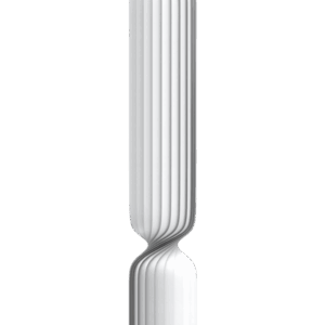 TR41 gulvlampe, PC Nonwoven/hvid 147 x 25 cm
