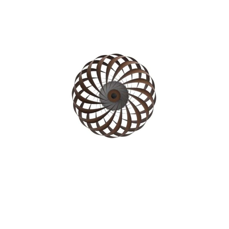 Tom Rossau TR5 Brun Birk Ø40 Væglampe