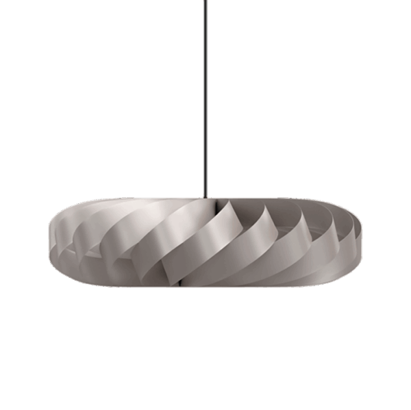 TR5 pendel, alu/sølv, 80 x 22 cm