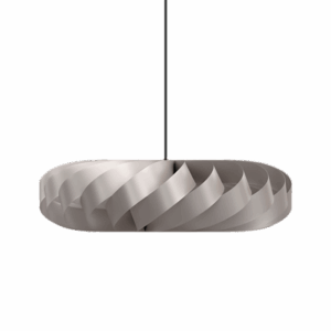 TR5 pendel, alu/sølv, 80 x 22 cm