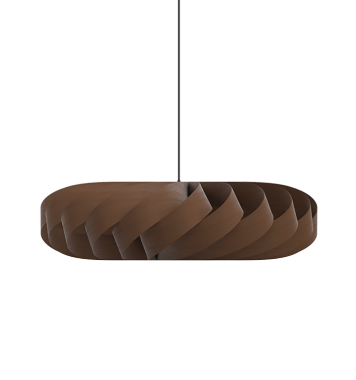 TR5 pendel, birk/brun, 80 x 22 cm