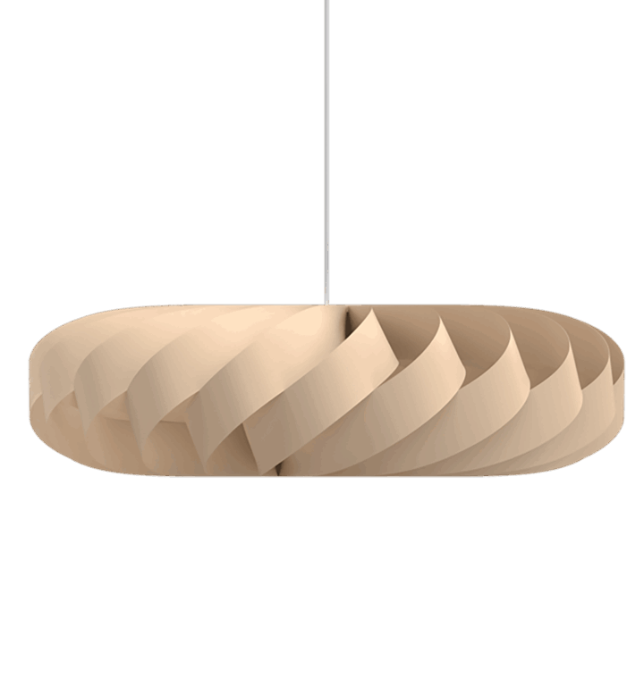 TR5 pendel, birk/natur, 100 x 30 cm