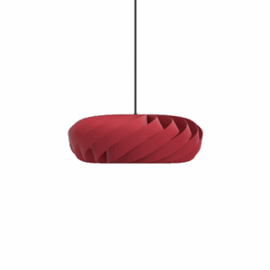 TR5 pendel, birk/rød, 40 x 18 cm
