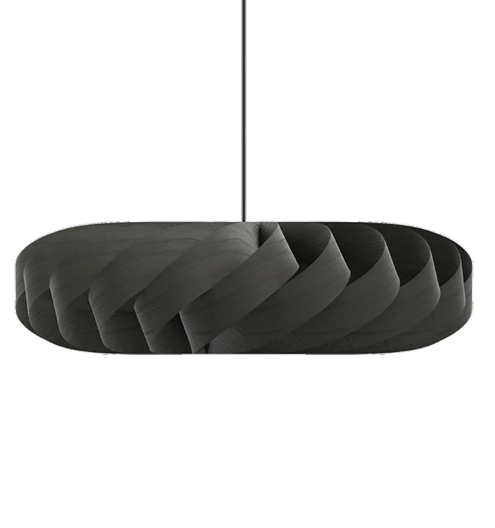 TR5 pendel, birk/sort, 100 x 30 cm