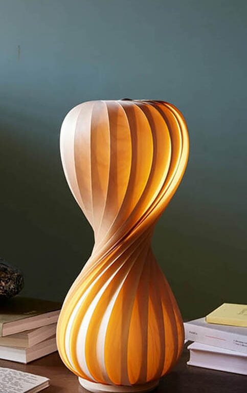 Tom Rossau TR7 Bordlampe Birk 25 x 60 cm