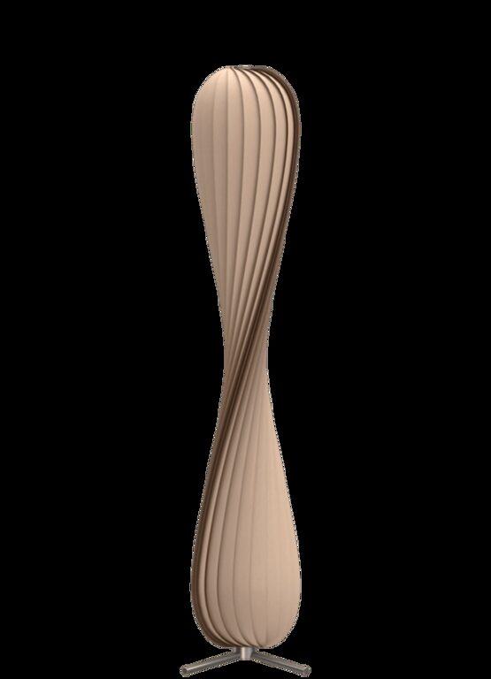 TR7 gulvlampe, birk/natur, 25 x 148 cm