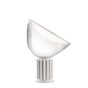 Taccia Glasskærm Bordlampe LED Mat Hvid - Flos