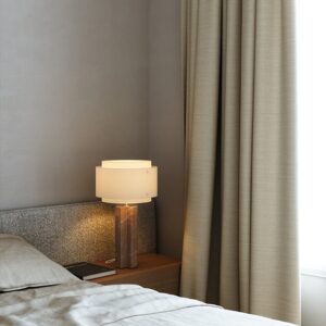 Takai bordlampe, beige