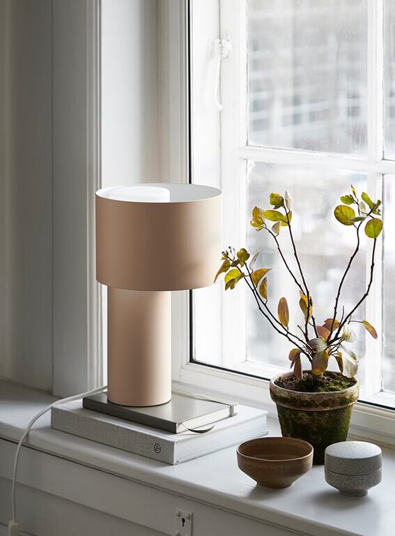 Tangent bordlampe, desert sand