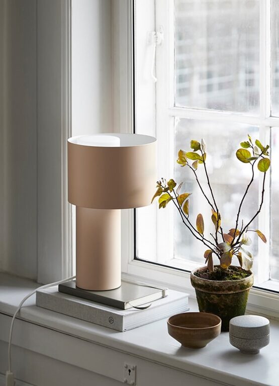 Tangent bordlampe, desert sand