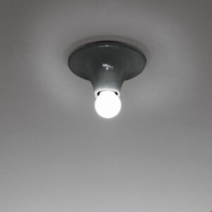 Teti Væg/Loftlampe Antracit Grå - Artemide
