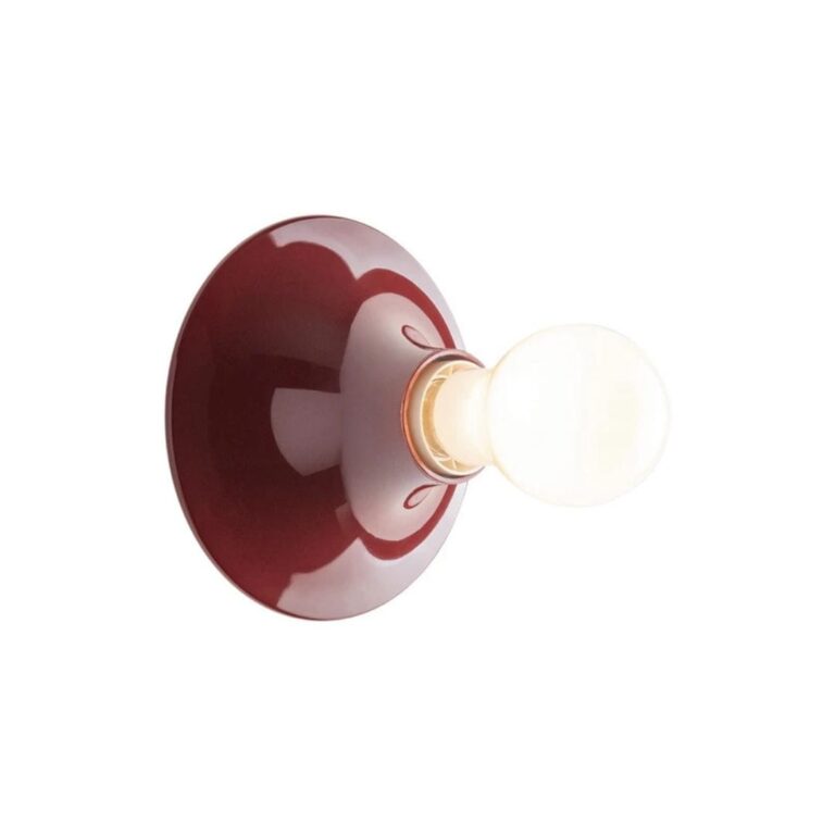 Teti Væg/Loftlampe Ruby Red - Artemide