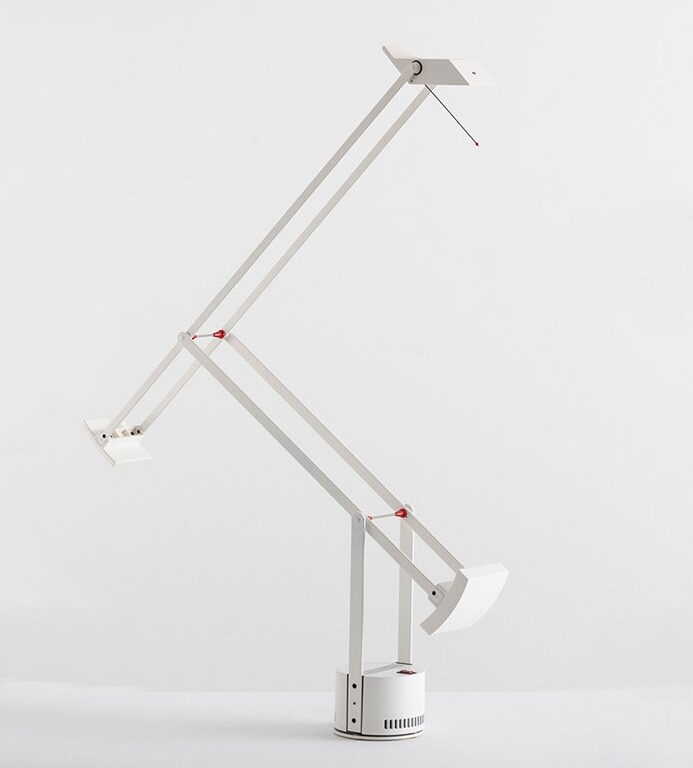 Tizio bordlampe, hvid