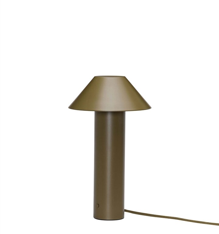 Tower bordlampe, mørkegrøn