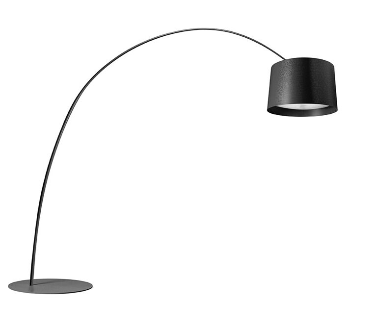 Twice as Twiggy Terra gulvlampe, Sort