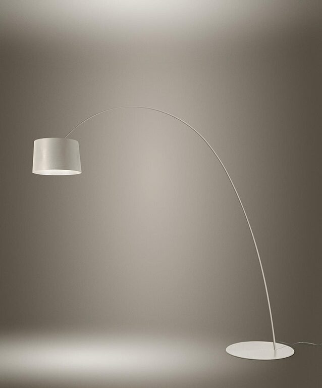 Twiggy Elle LED gulvlampe, grå