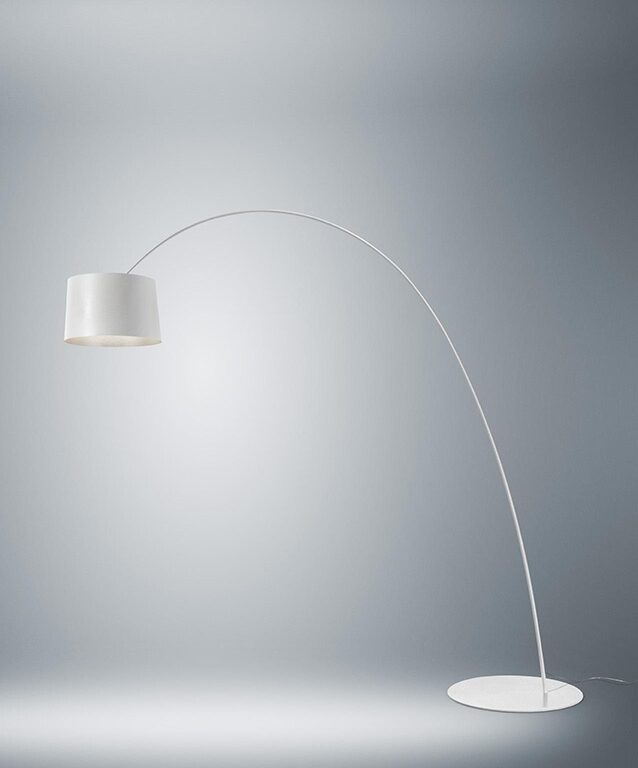 Twiggy Elle LED gulvlampe, hvid