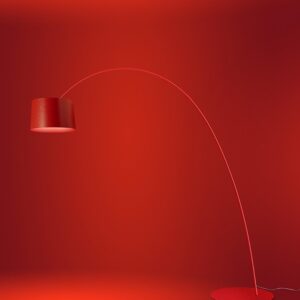 Twiggy Elle LED gulvlampe, rød