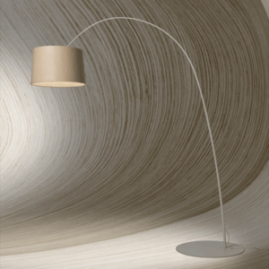 Twiggy Wood Terra gulvlampe - 15th, grå/træ