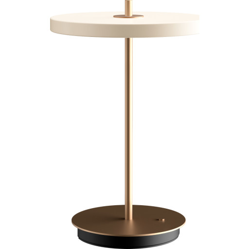 Umage Asteria Move genopladelig bordlampe, perlehvid