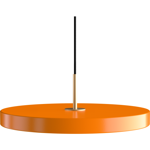 Umage Asteria pendel, orange, Ø43 cm