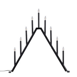 VENTURE DESIGN Åre bordlampe - sort stål (64cm)