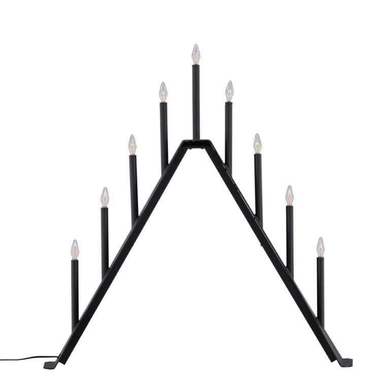 VENTURE DESIGN Åre bordlampe - sort stål (64cm)