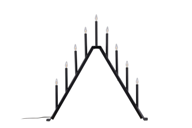 VENTURE DESIGN Åre bordlampe - sort stål (64cm)