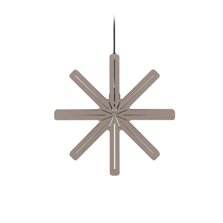 VENTURE DESIGN Säfsen loftlampe - mocca stål (40cm)