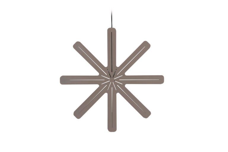 VENTURE DESIGN Säfsen loftlampe - mocca stål (60cm)